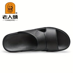 Men's Slip On Slide Sandals Outdoor Walking Shoes