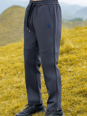 Men's Warm Fleece Sweatpants Casual Comfy Pants