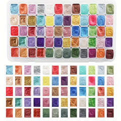 70pcs Watercolor Paint Set with Detail Brush - Art Supplies for Artists