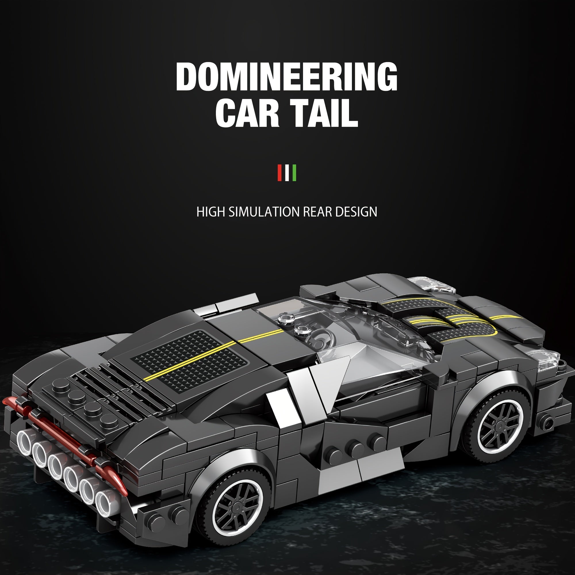 Reobrix Racing Inspired Building Block Toy for Kids