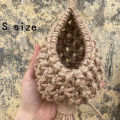 Hand Woven Teardrop Birds Cages Nest Roosting Grass Bird Hut Hanging House