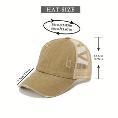 Rainbow Striped Baseball Cap Adjustable Dad Hat Casual Sun Hats For LGBT