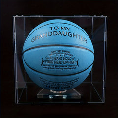 Acrylic Ball Stand Display Holder for Sports Balls Transparent