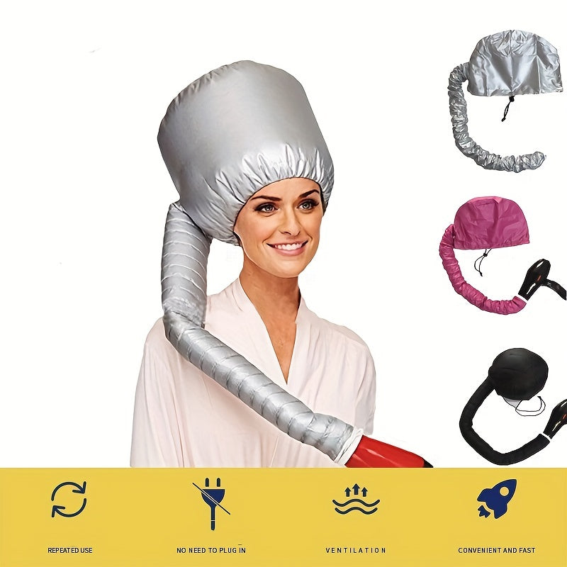 Adjustable Bonnet Hood Hair Dryer Attachment