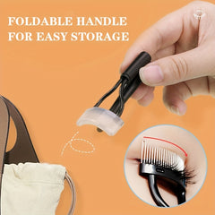 Eyelash Comb Lash Separator Mascara Lift Curl Metal Brush Beauty Makeup Tool