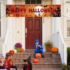 Halloween Themed Banner Party Decorations For Wall Office