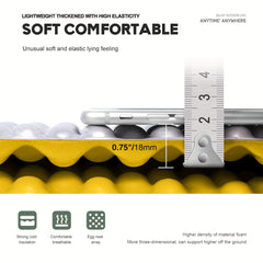 ETROL Ultra Light Egg Nest Moisture Proof Sleeping Mat