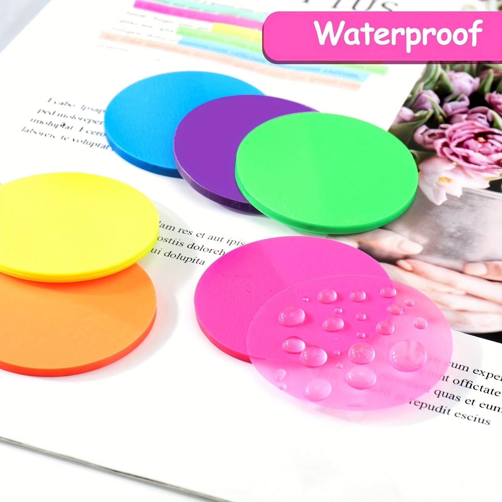 400 Sheets 8pcs Round Index Stickers Set G473