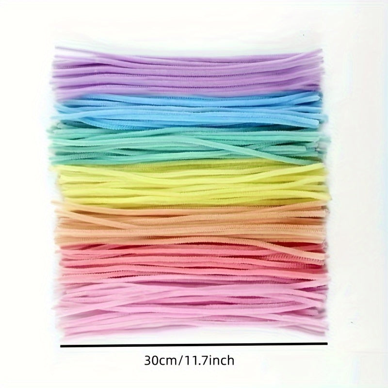 50pcs Colorful Twister Rods for DIY Hair Hoop Bouquet Stick