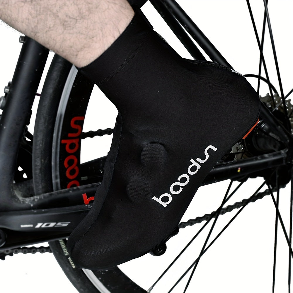1pair Cycling Shoe Covers Dustproof Easy On Off Unisex