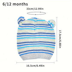 1pc Knitted Baby Hat Warm Beanie