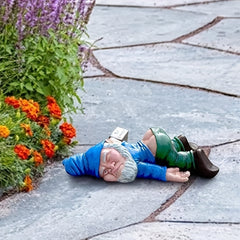 Funny Garden Gnome Resin Statue for Outdoor Indoor Decor
