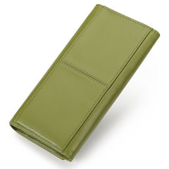 HUMERPAUL Vintage Leather RFID Wallet Classic Bi Fold Large Capacity