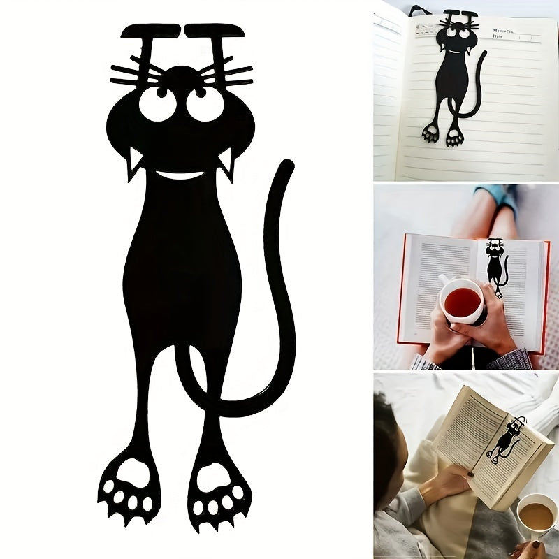 Acrylic Hollow Kitten Bookmark 2pcs