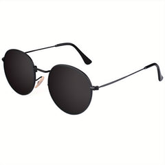 EYEOJO Round Polarized Sunglasses Retro Circle Sunglasses