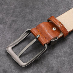Men's Casual Sports Belt with Pin Buckle