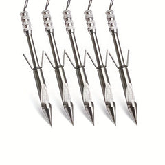 5pcs Stainless Steel Fish Arrow Model in Iron Box