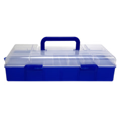 1pc Plastic Screw Box Tool Box w/ Storage Compartment