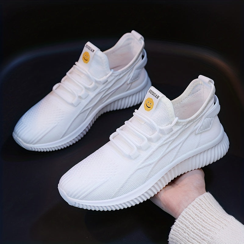 Women's Knitted Sports Shoes Breathable Running Sneakers