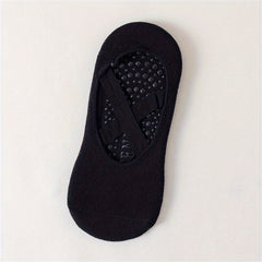 Cross Straps Yoga Socks Towel Bottom Non Slip Breathable Grippers