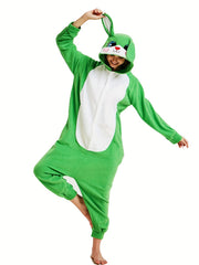 Bunny Pajama Jumpsuit Halloween Hooded Pajama Jumpsuit Women's