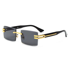 META EVO ONE Square Frameless Sunglasses