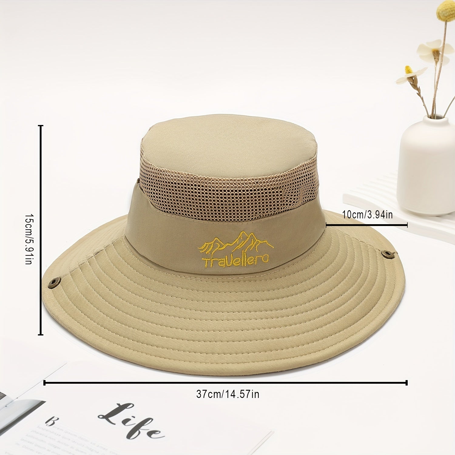 Mesh Breathable Sun Hat Outdoor Mountaineering Fisherman Hat