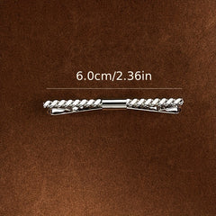 3pcs Retro Collar Clip Shirt Suit Collar Tie Clip Men's Daily Clothing Accessori