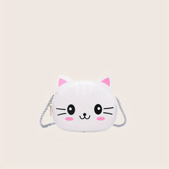 Mini Cat Cartoon Crossbody Bag for Girls
