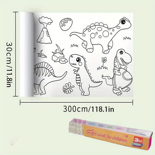 Graffiti Paper Roll for Kids Painting