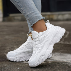 Women's Breathable Heighten Chunky Sneakers Casual Lightweight Running Shoes