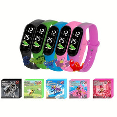 Fashionable Dinosaur Figurine LED Electronic Watch