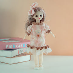 Anime Princess Doll 1pc Jointed BJD PVC Ideal for Girls Birthday Gift