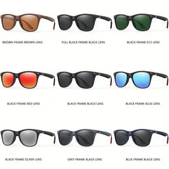 Men's Polarized Sunglasses For Driving Fishing Golf UV Protection
