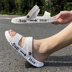 Men's Resistant Non Slip Sandals Quick Drying Beach Shoes