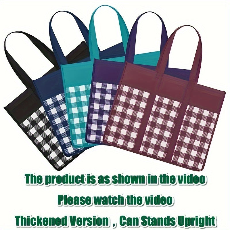 Foldable Reusable Luggage Bag Shopping Tote Waterproof Storage Bag