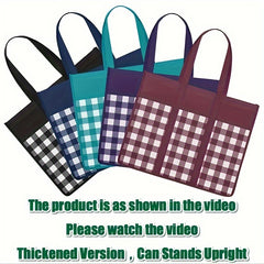 Foldable Reusable Luggage Bag Shopping Tote Waterproof Storage Bag