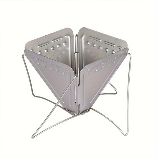 Foldable Stainless Steel Coffee Drip Rack for Camping