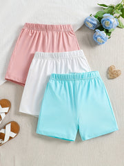 Floral Tie Dye Casual Biker Shorts For Toddler Kid Girls Summer