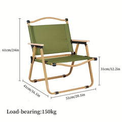 Portable Foldable Lawn Chair for Fishing Picnic Daily Use