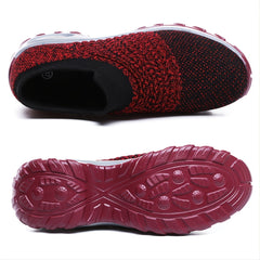 Women's Air Cushion Sole Sock Sneakers Lightweight Slip On Shoes