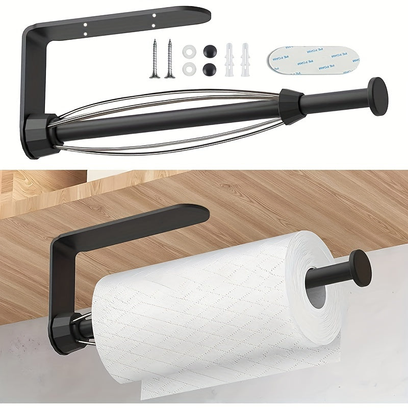 Under Cabinet Paper Towel Holder Wall Mount with Damping