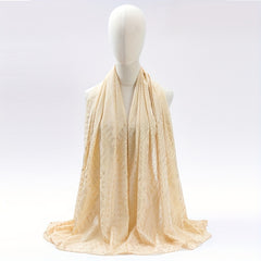 Boho Hot Stamping Scarf Hijab Vintage Turban Women Shawl
