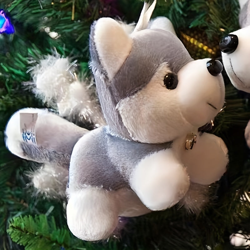 Husky Plush Toys Large Animals Home Decorations