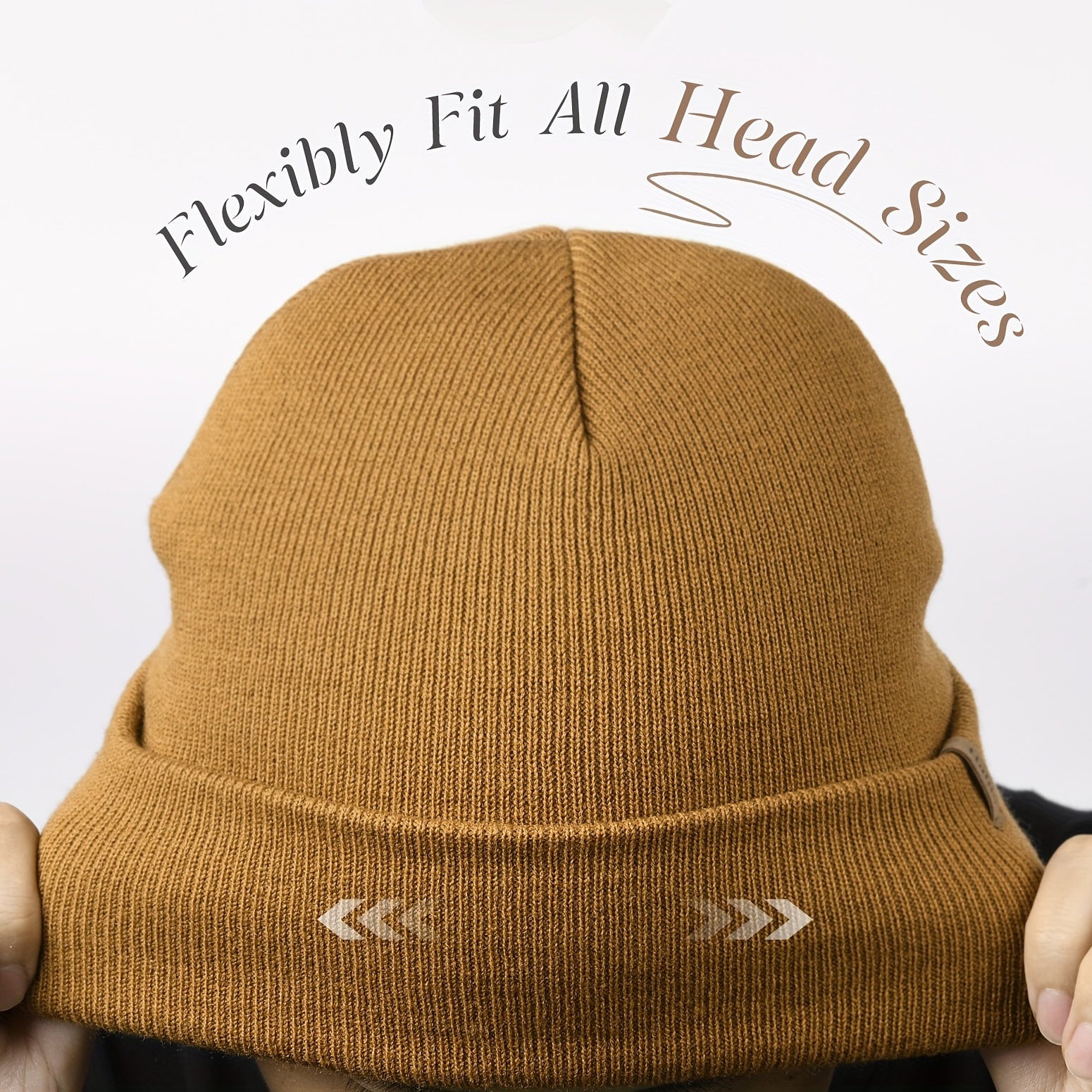 Knitted Hats Winter Beanie Men Women Soft Warm Unisex Cuffed Beanie