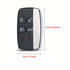 5 Buttons Smart Remote Car Key Shell for Land Rover Range Rover Jaguar