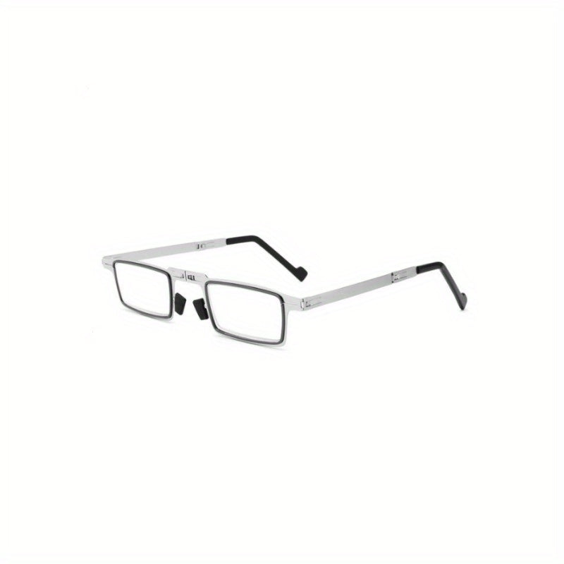 Middle Aged Elderly Folding Reading Glasses Anti Light Ultra light