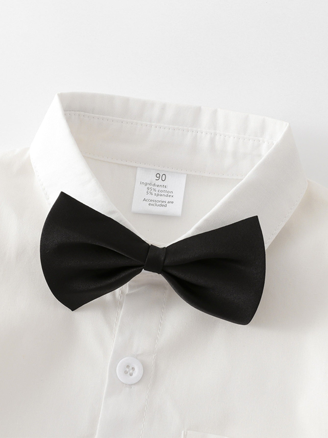 Autumn Baby Boy Suspender Outfit Three Piece Set