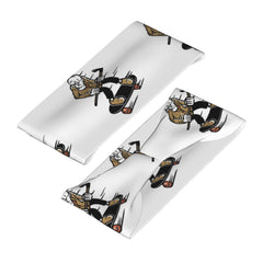 Skateboard Sports Headband Sweat Wicking Stretchy Breathable Polyester