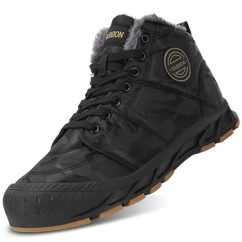 High Top Cotton Snow Boots for Hiking